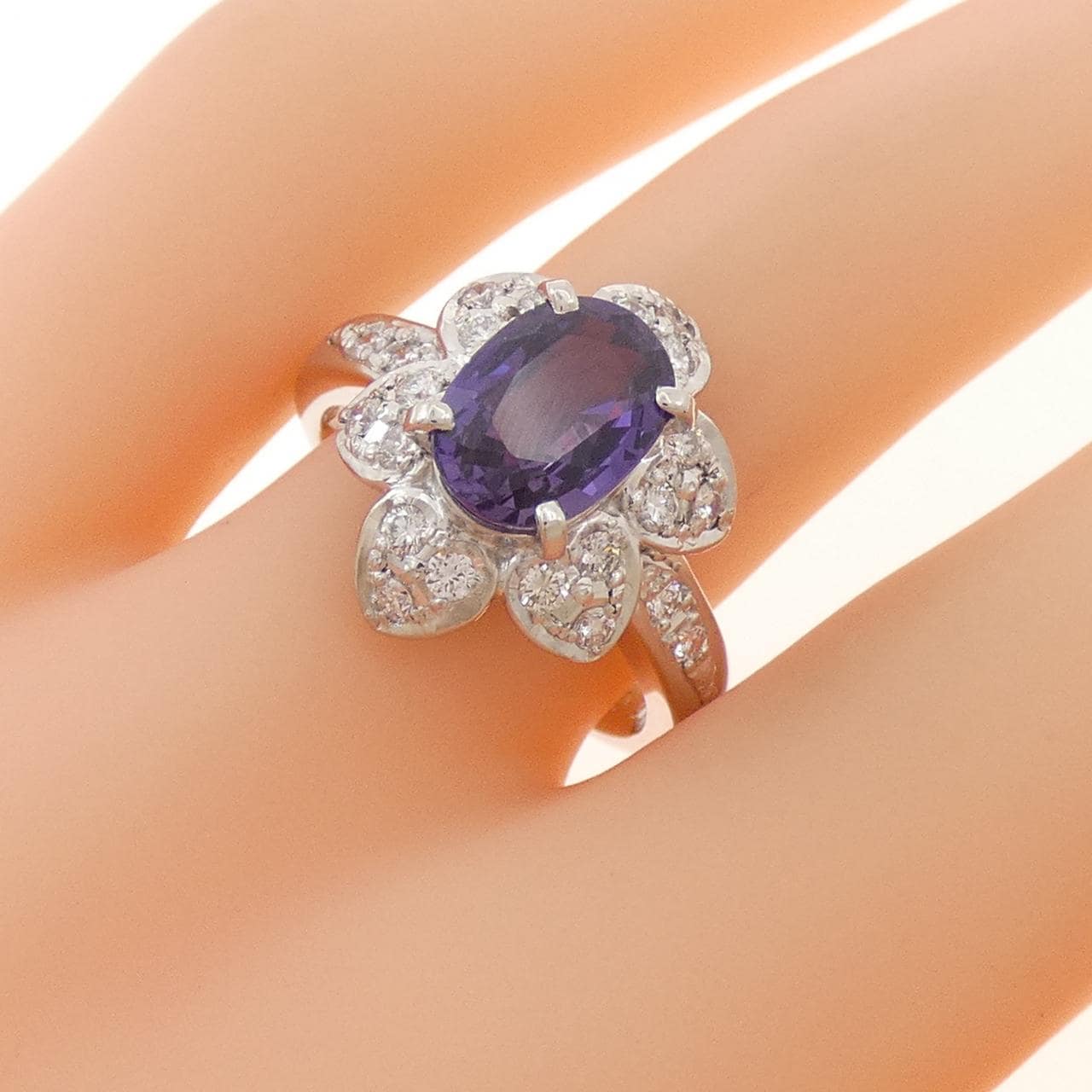 PT900 サファイヤ リング 2.16CT