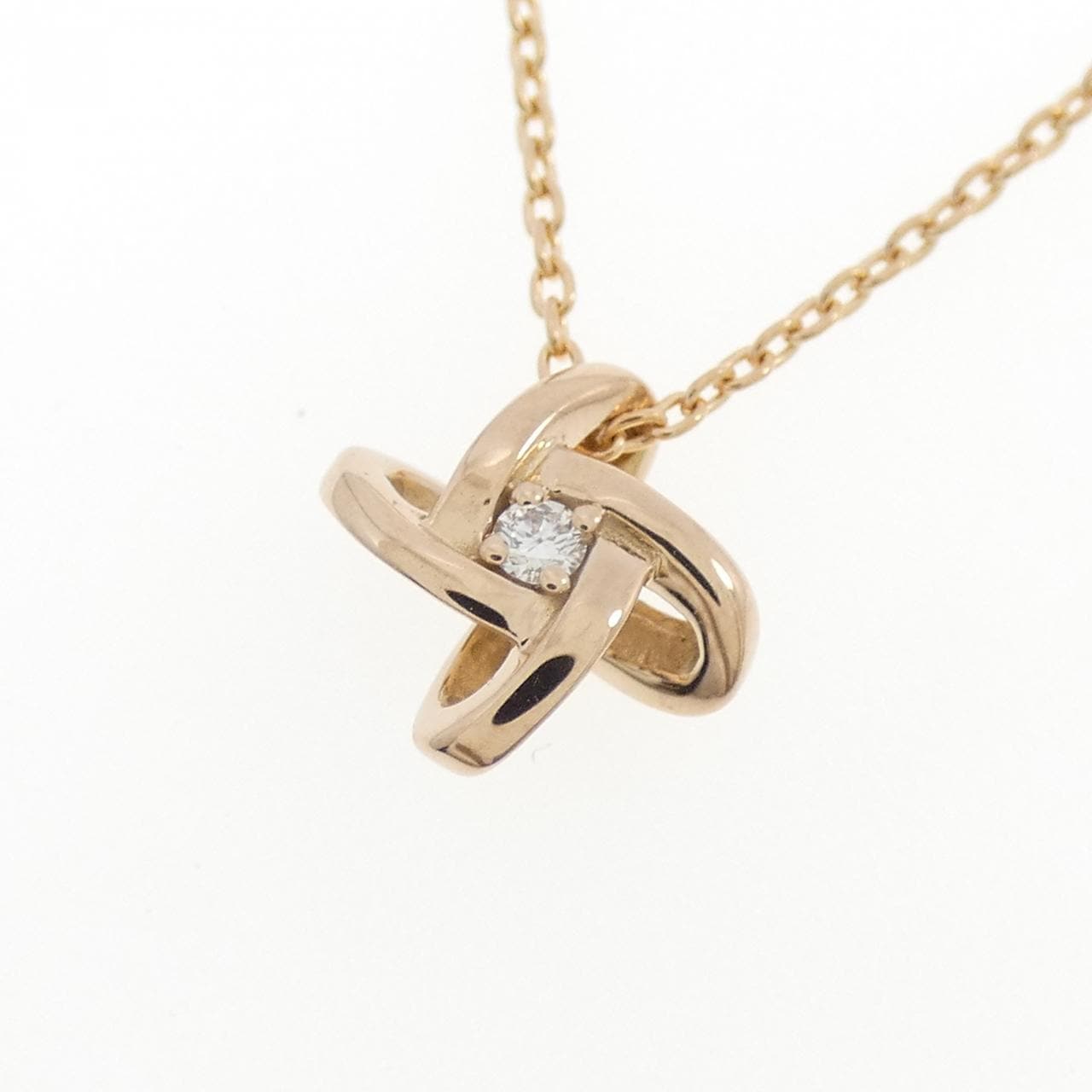 ニワカ ダイヤモンド ネックレス 0.02CT