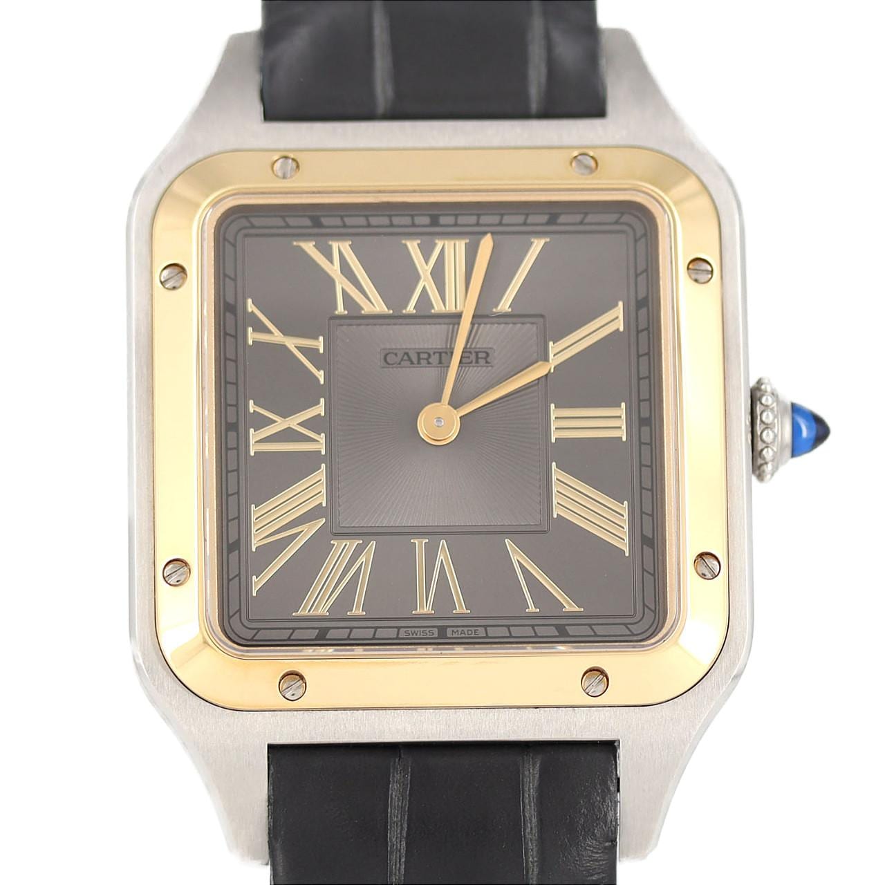 Cartier Santos Dumont LM Combi W2SA0028 SSxYG石英