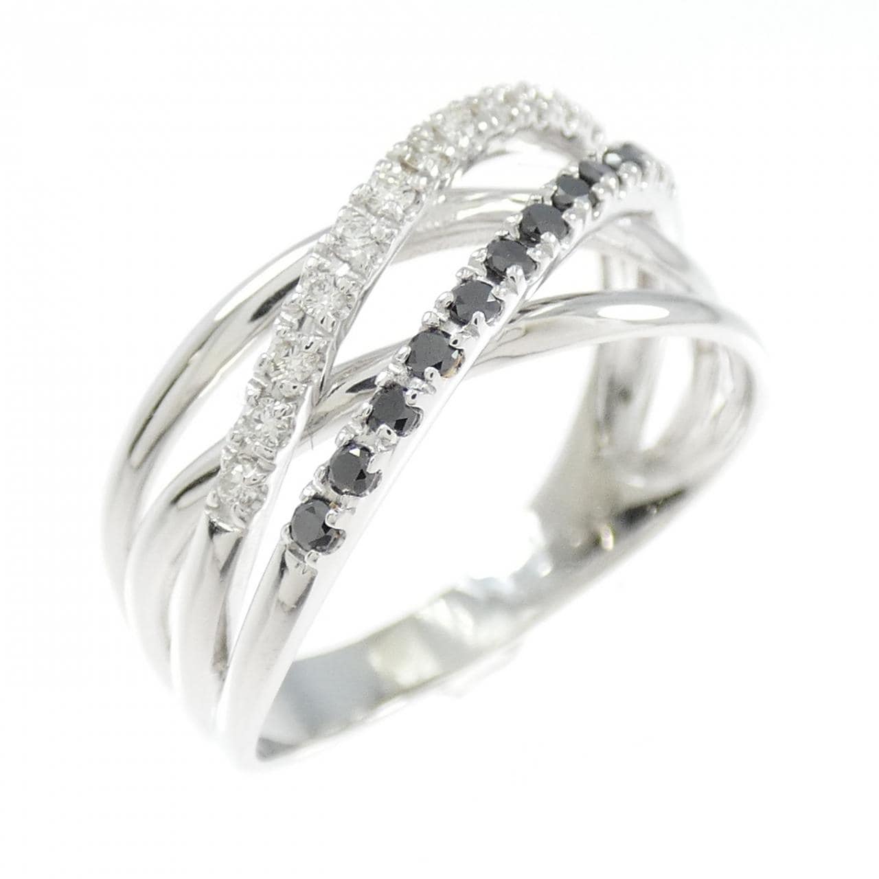 K18WG ダイヤモンド リング 0.30CT