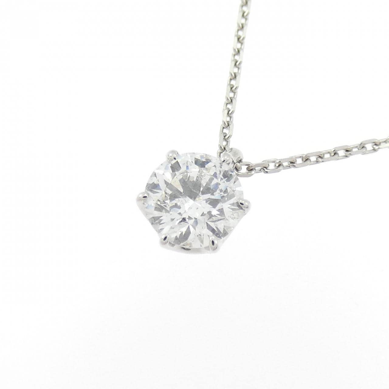 PT900/PT850 ダイヤモンド ネックレス 0.515CT H SI2 EXT