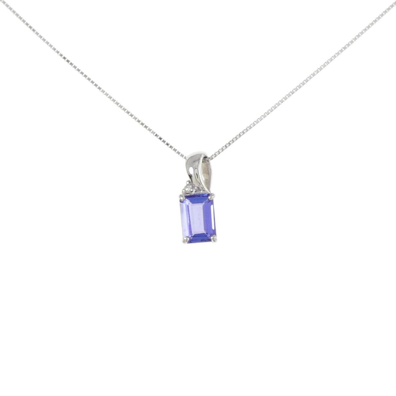 【リメイク】PT タンザナイト ネックレス 0.92CT