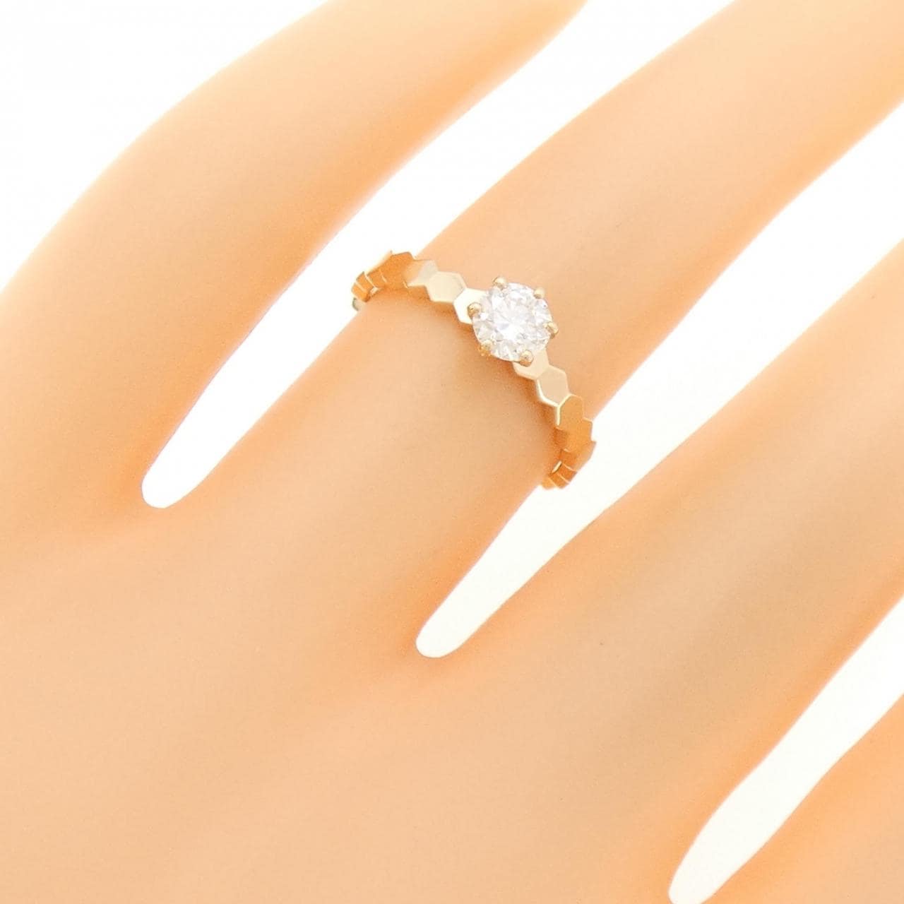 CHAUMET Bee My Love戒指 0.32CT G VVS2 3EXT