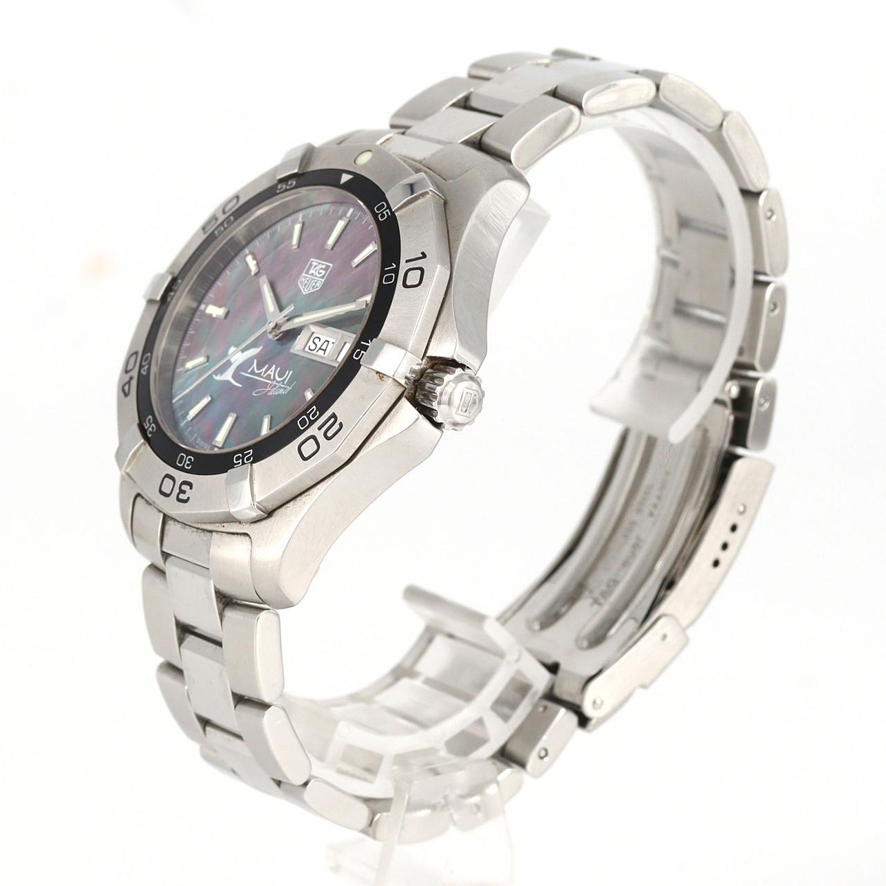 【ノーメンテナンス還元価格】タグ･ホイヤー アクアレーサーデイデイト･マウイ LIMITED WAF2012.BA0818 SS 自動巻