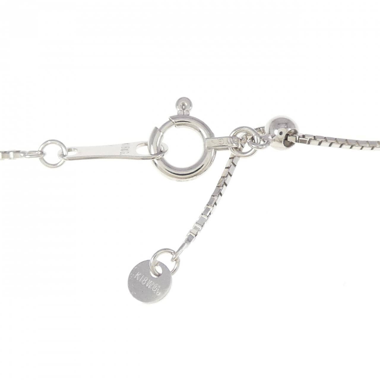 K18WG アメジスト ネックレス 1.67CT