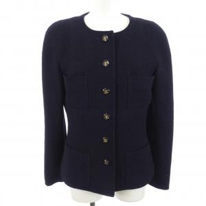 【ヴィンテージ】シャネル CHANEL P04975V04021 95P ノーカラージャケット