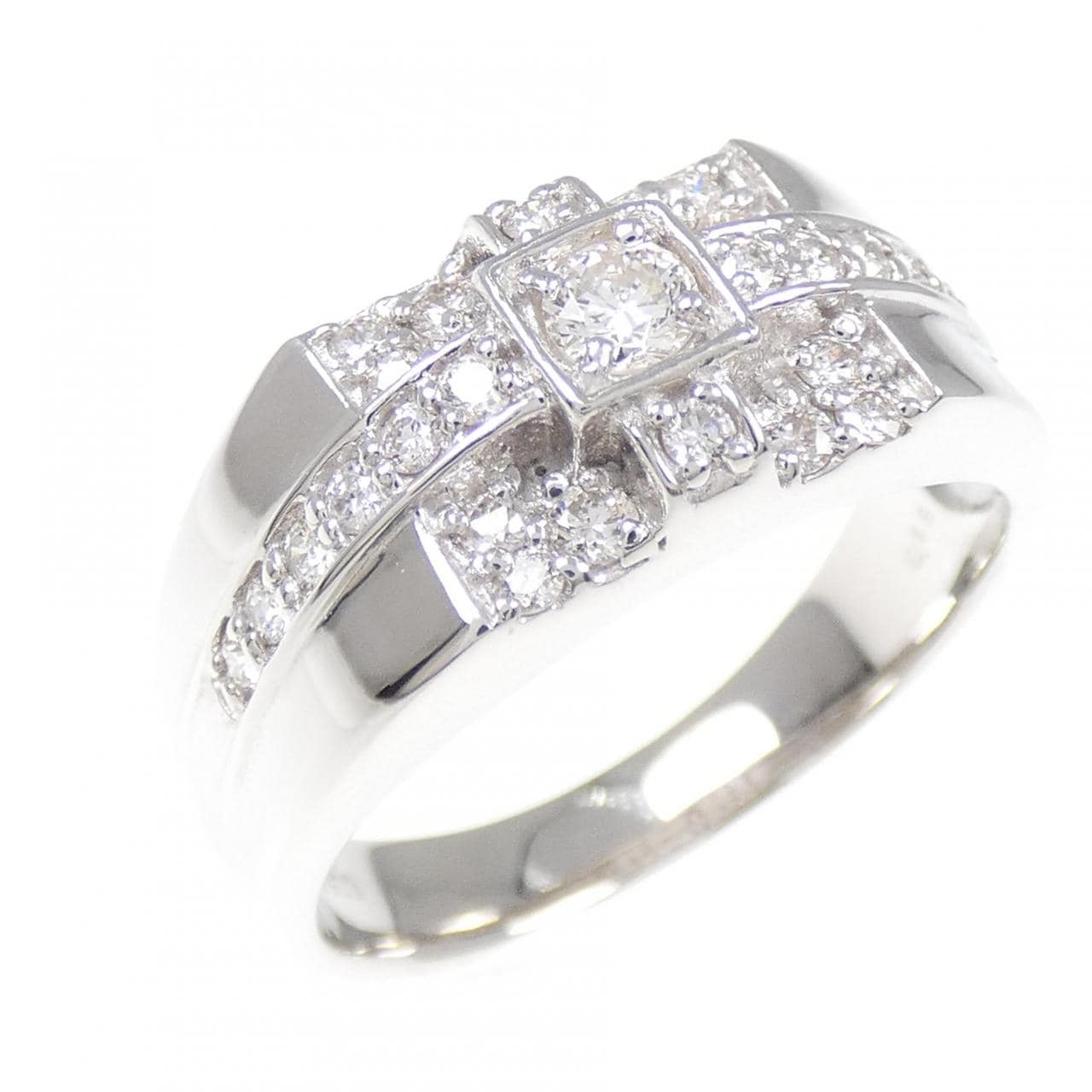 PT900 ダイヤモンド リング 0.48CT