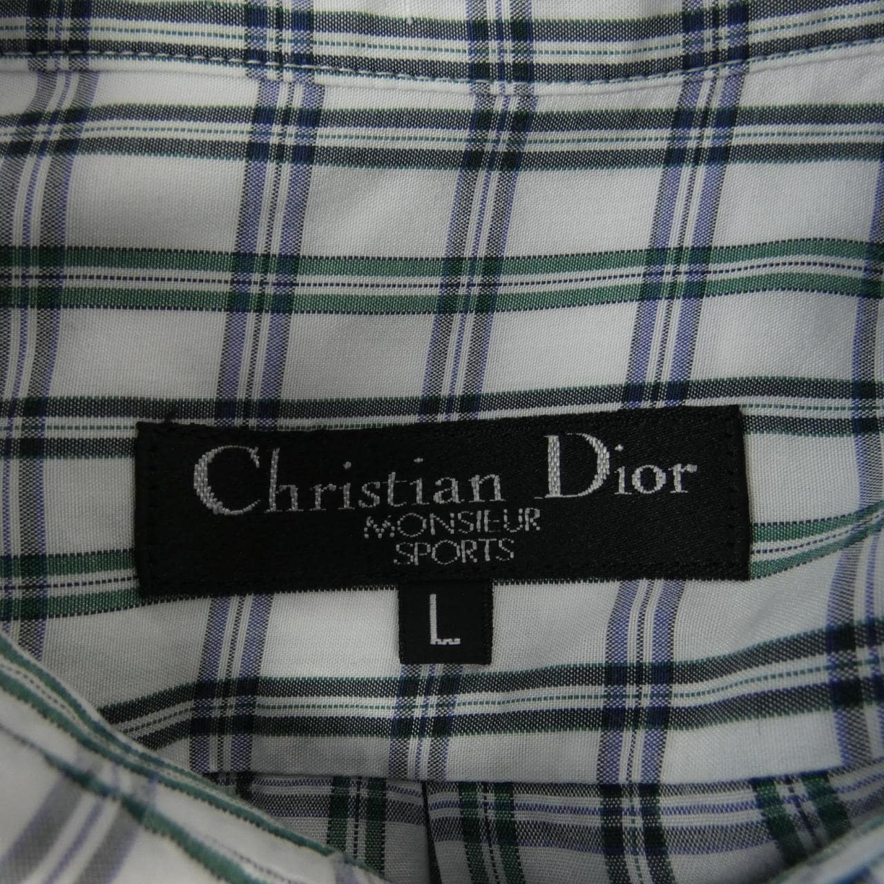 【ヴィンテージ】クリスチャンディオールムッシュ CHRISTIAN DIOR MONSI シャツ