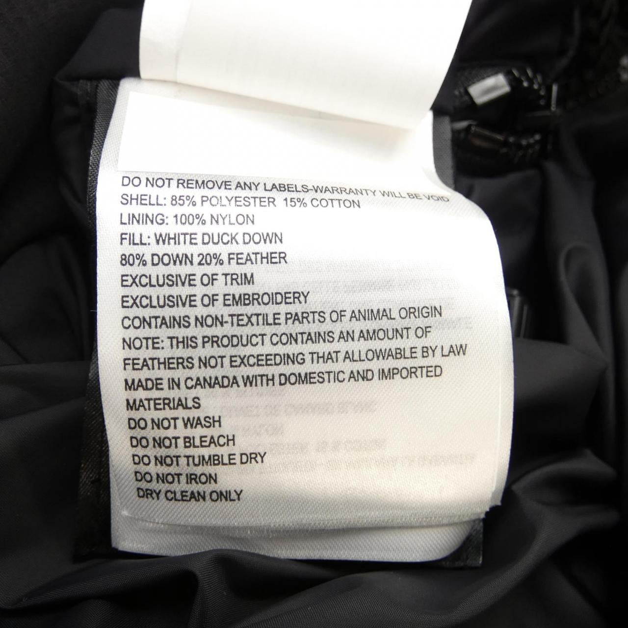 加拿大鹅CANADA GOOSE 1049M TORONTO JACKET长筒羽绒服