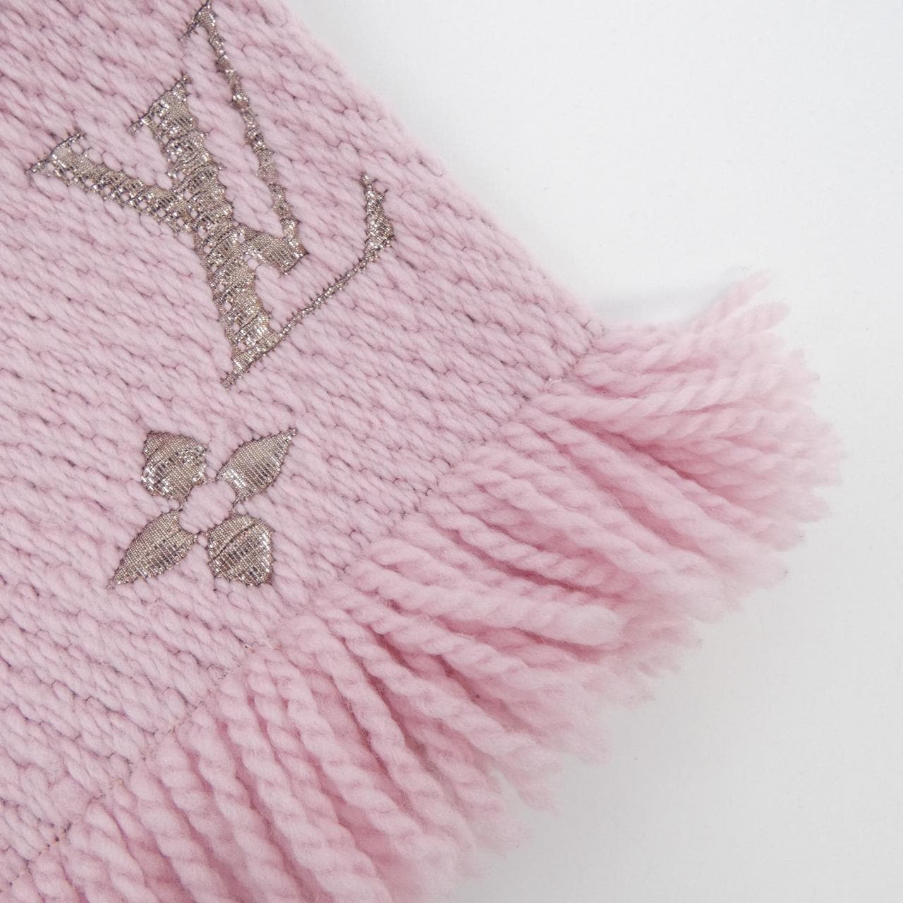 ルイヴィトン LOUIS VUITTON エシャルプ ロゴマニア シャイン M70466 MUFFLER