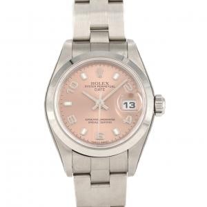 ロレックス オイスターパーペチュアルデイト 79160 SS 自動巻 D番