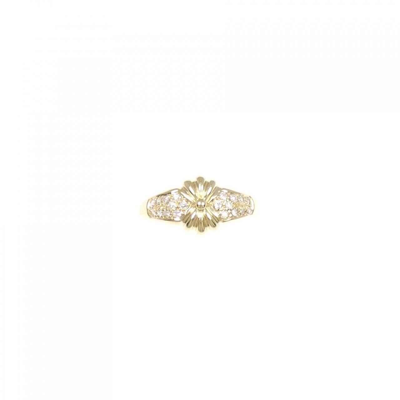 K18YG ダイヤモンド リング 0.15CT