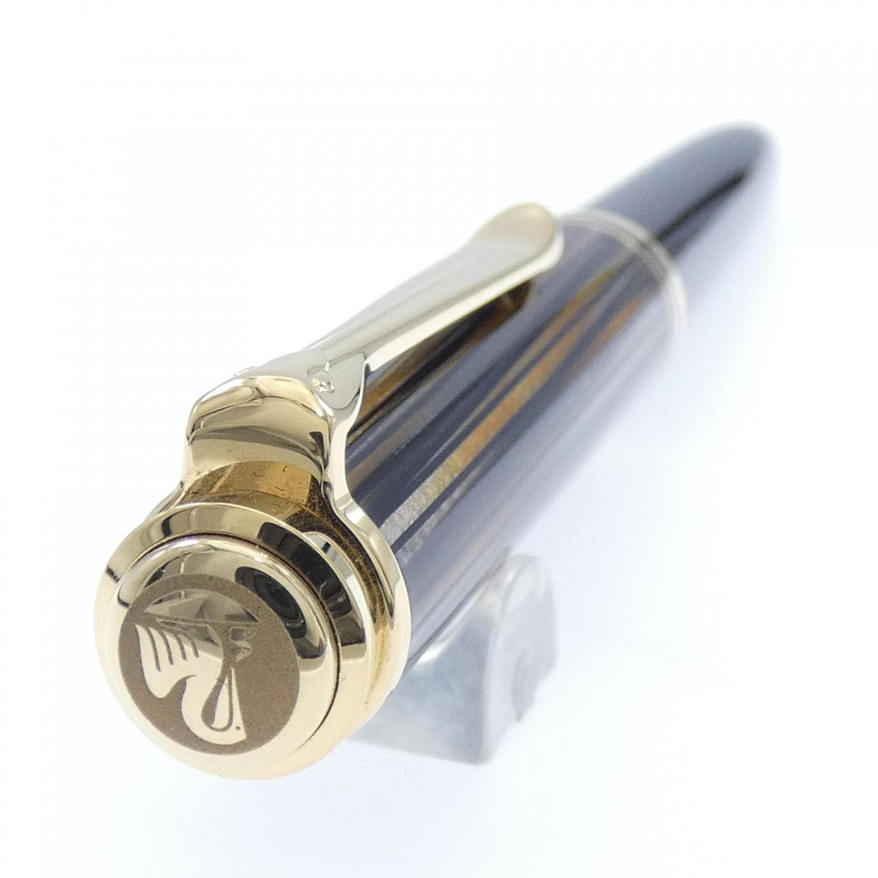 ペリカン スーベレーンK800茶縞 ボールペン