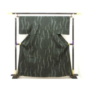 【未使用品】紬　証紙付【本場結城紬】