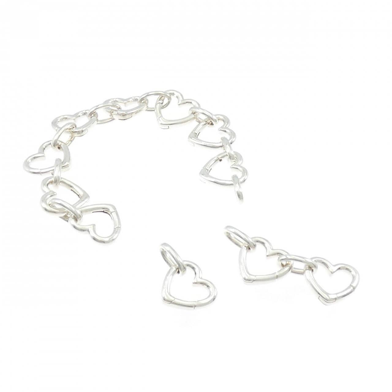 ティファニー 925 ハート ブレスレット