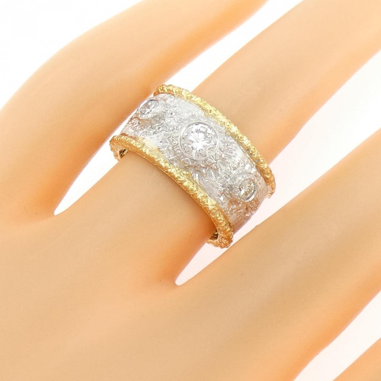 750WG/750YG ダイヤモンド リング