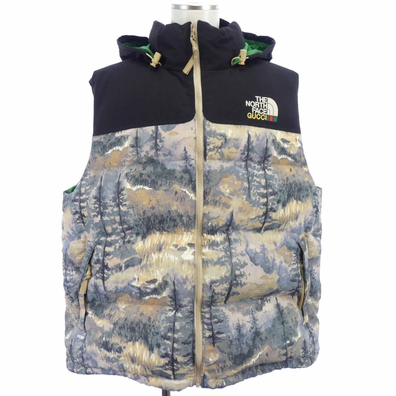 グッチザノースフェイス GUCCI×THE NORTH FACE 663762 XAADS ダウンベスト
