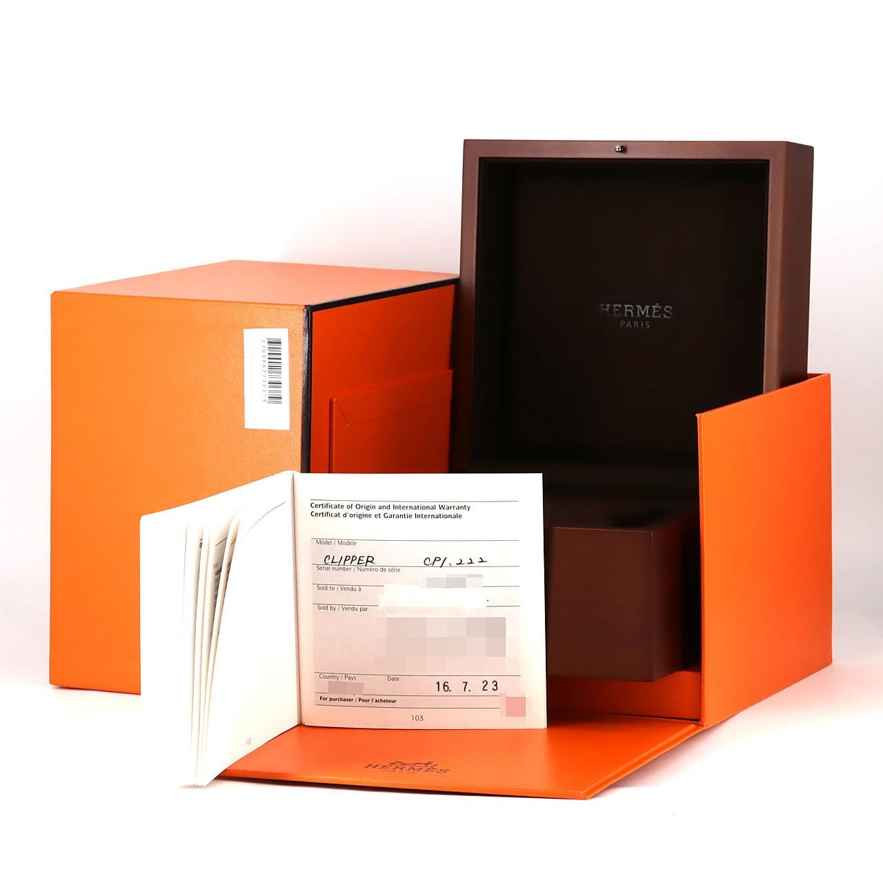 エルメス クリッパー PGコンビ/D CP1.222 SSxPG クォーツ