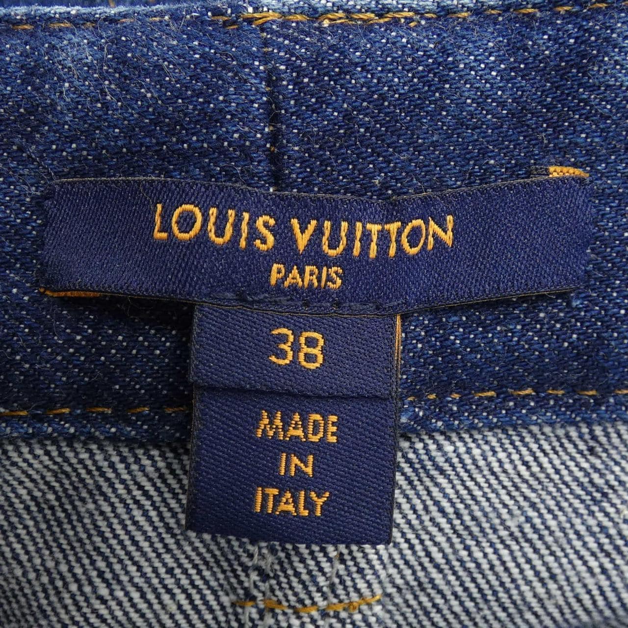 ルイヴィトン LOUIS VUITTON モノグラムパッチロングデニム FMJX99GM1 スカート