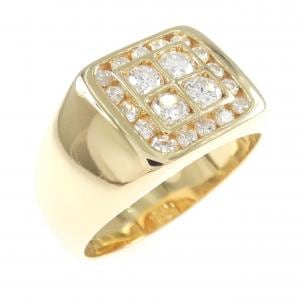K18YG ダイヤモンド リング 0.40CT