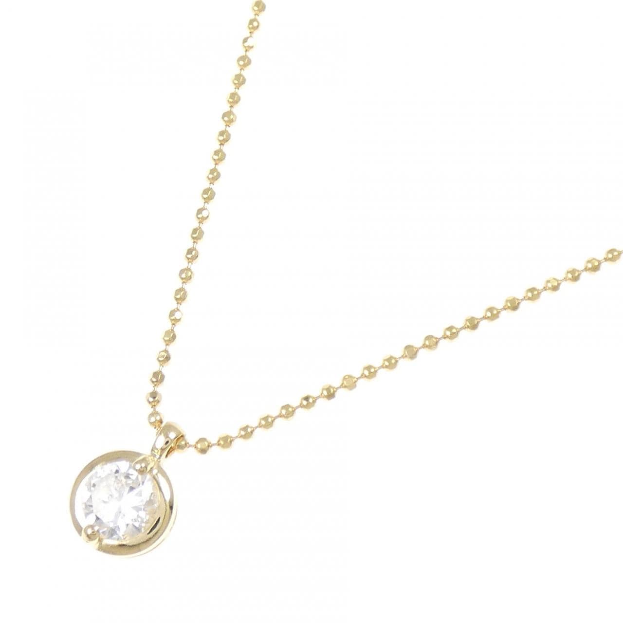 K18YG ダイヤモンド ネックレス 0.516CT
