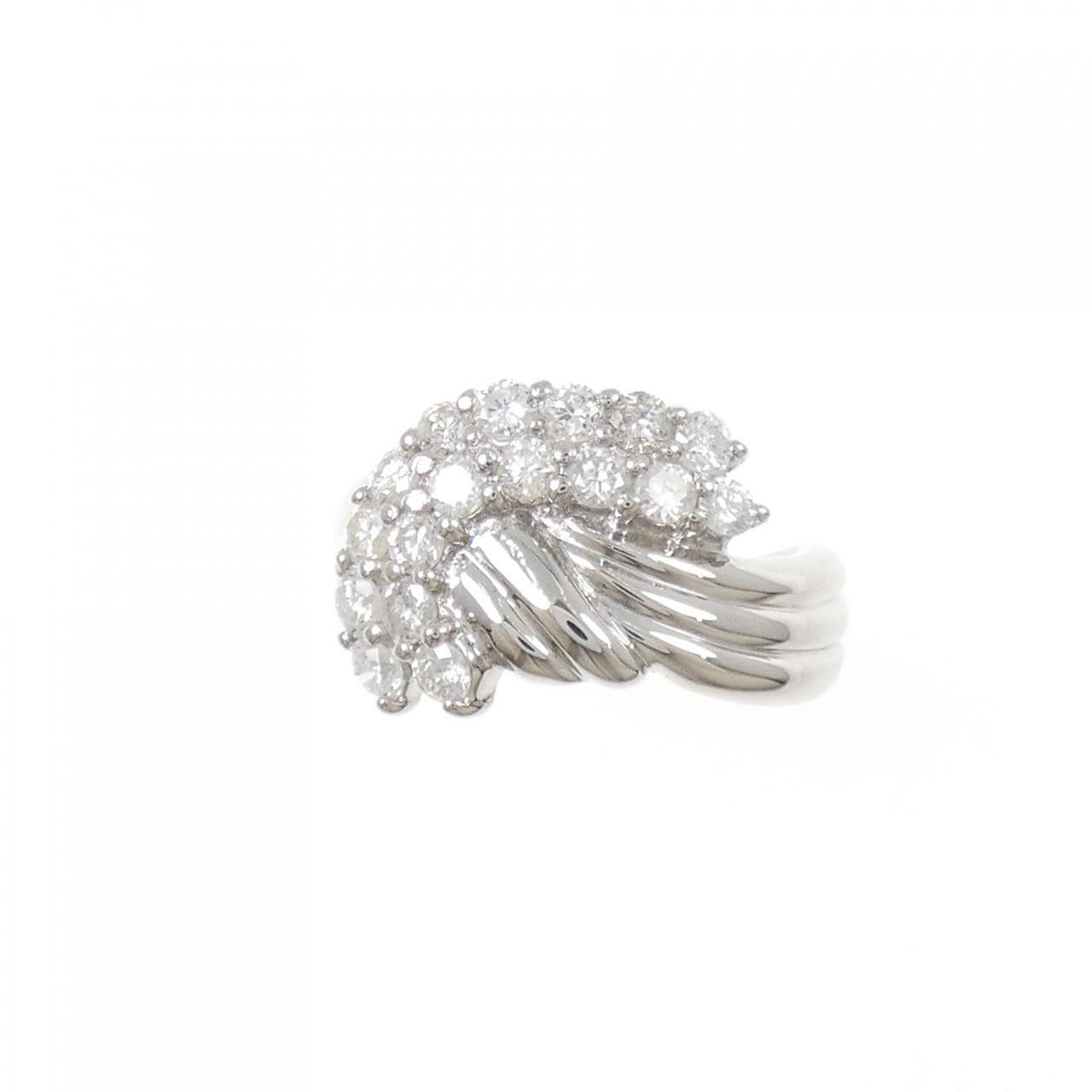 PT900 ダイヤモンド リング 1.01CT
