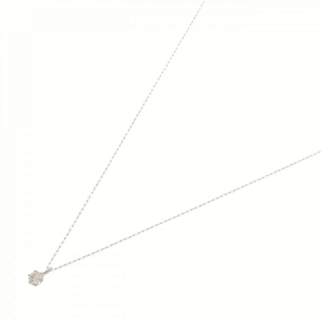 PT900/PT850 ダイヤモンド ネックレス 0.08CT