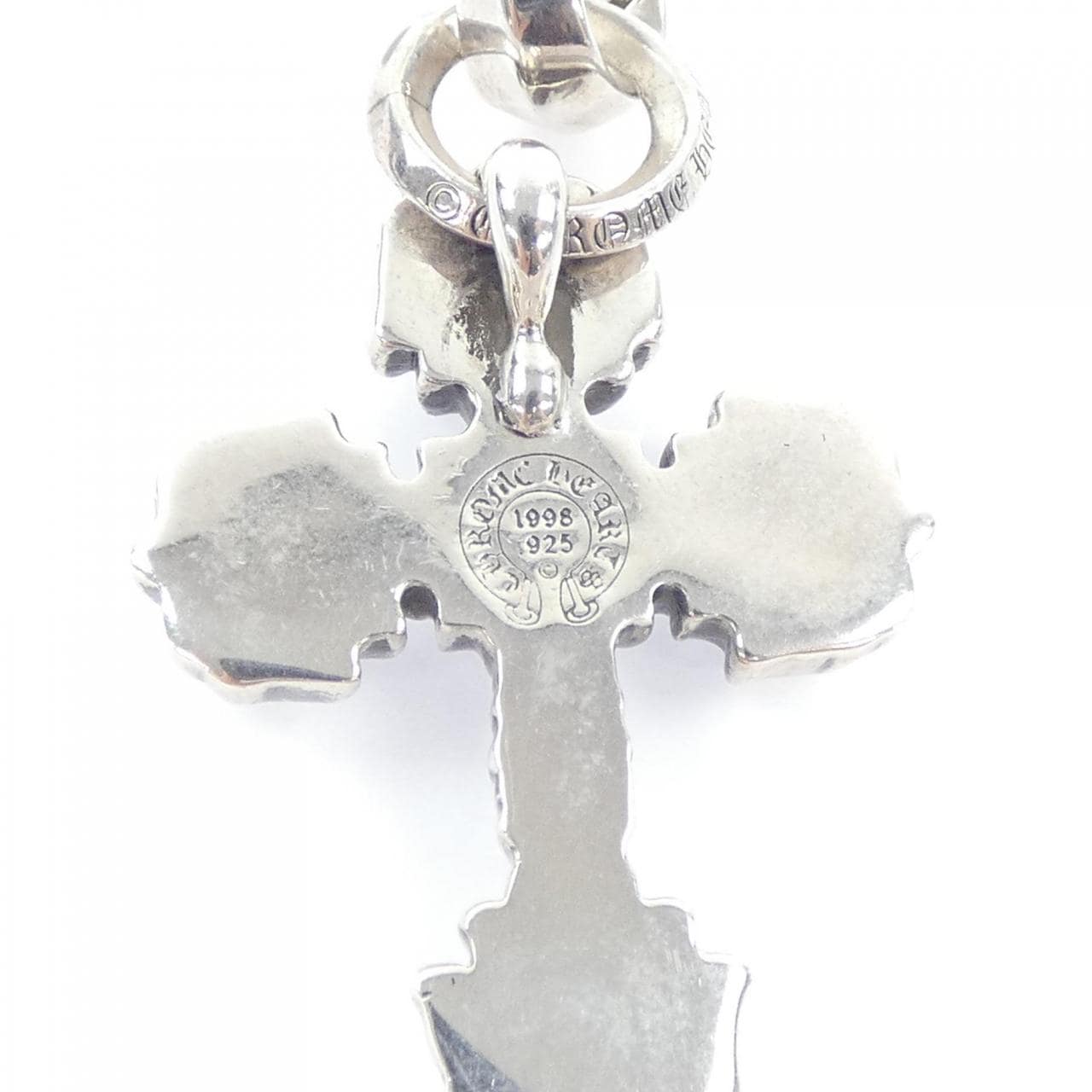 クロムハーツ CHROME HEARTS FILIGREE CROSS XSM W/ATTAVHED BALE 206015025SLVXXX208 ペンダント