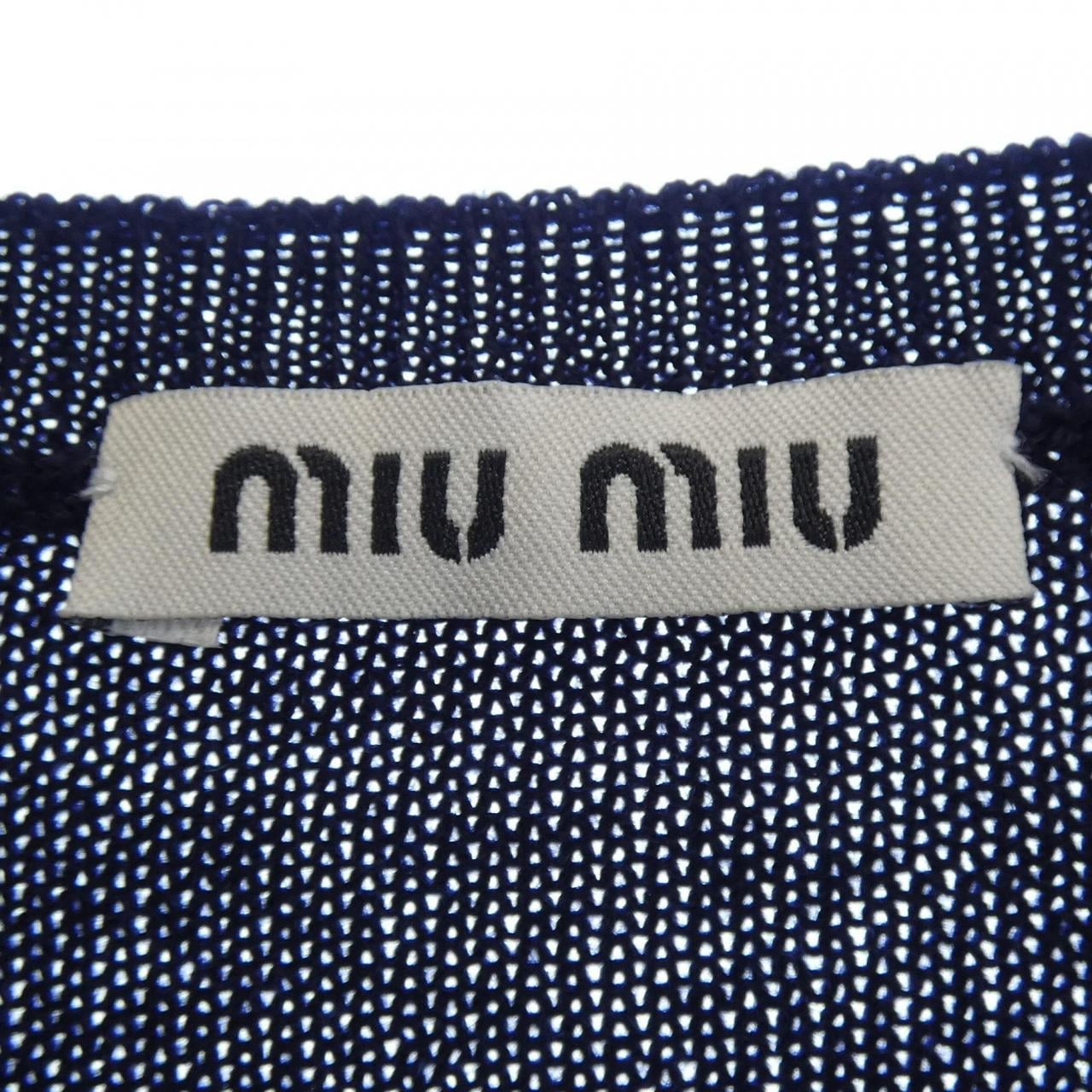 ミュウミュウ MIU MIU DNA558 カーディガン