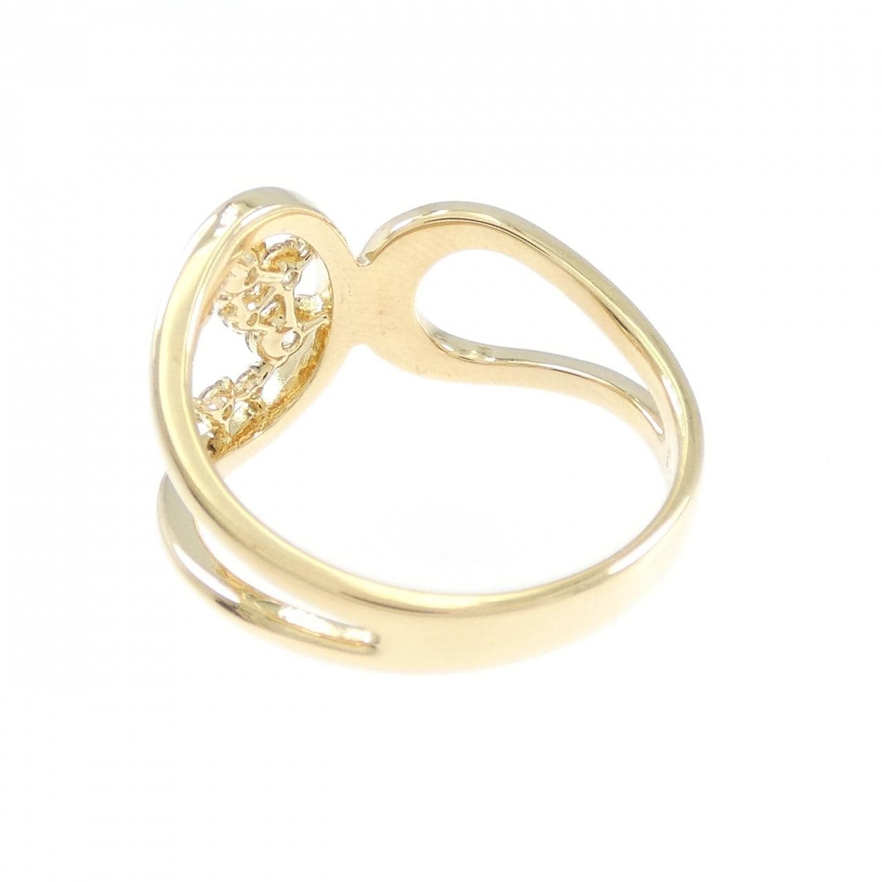 K18YG ダイヤモンド リング 0.20CT