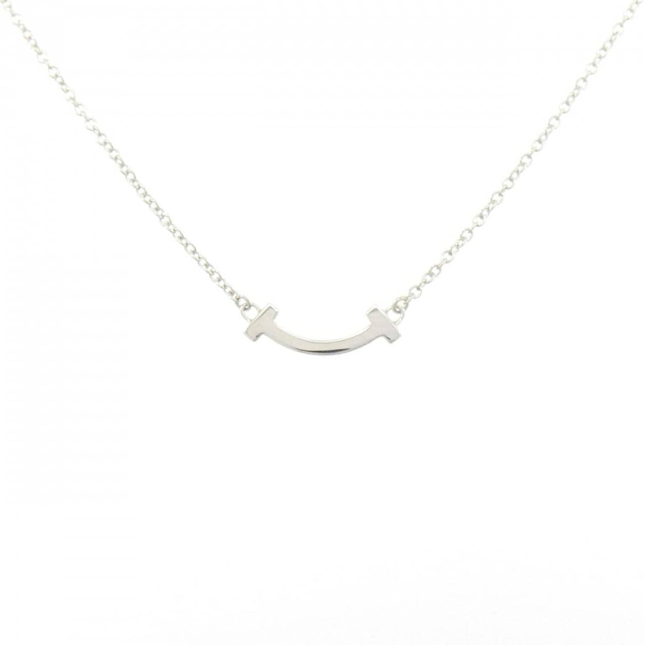 ティファニー Tスマイル ミニ ネックレス