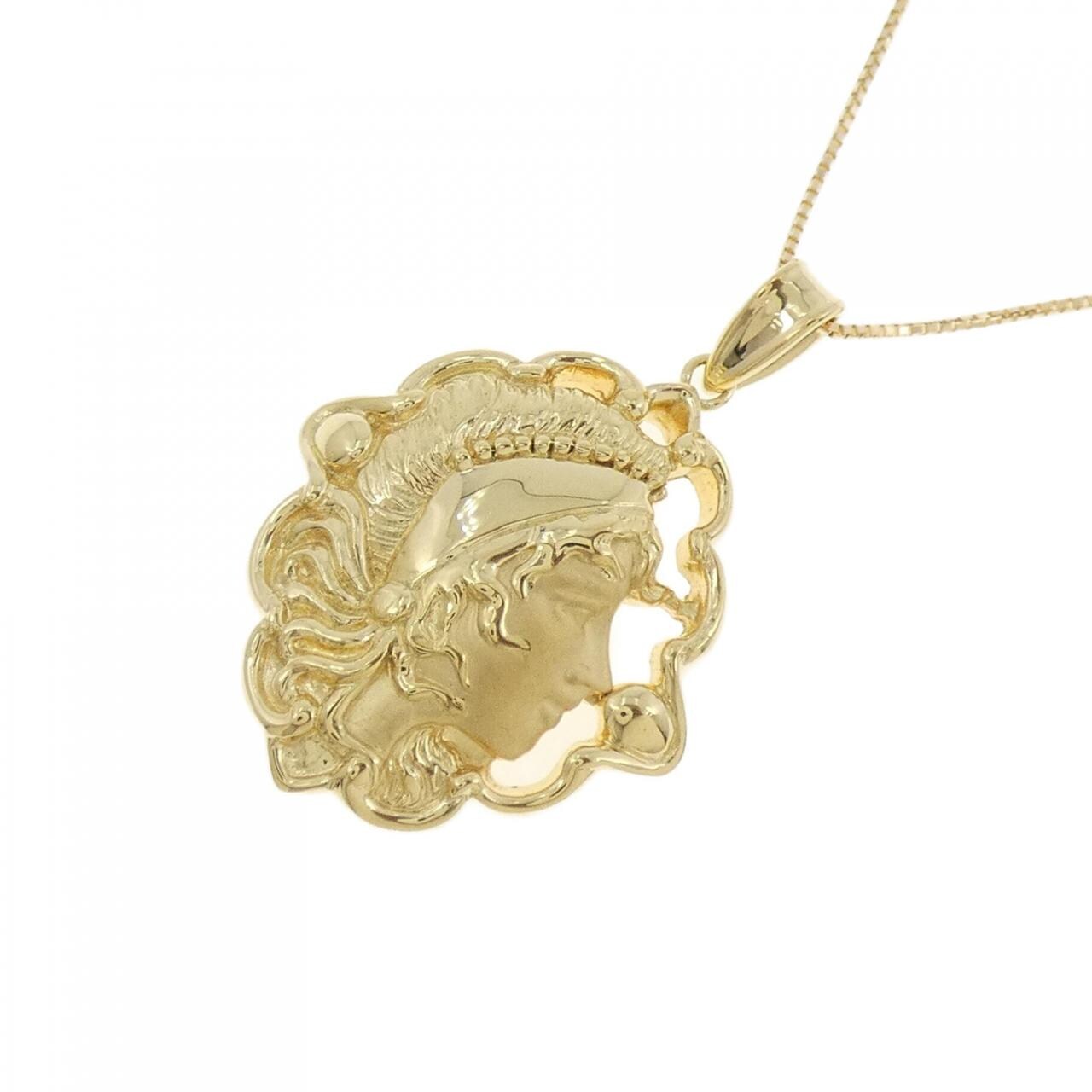 K18YG necklace