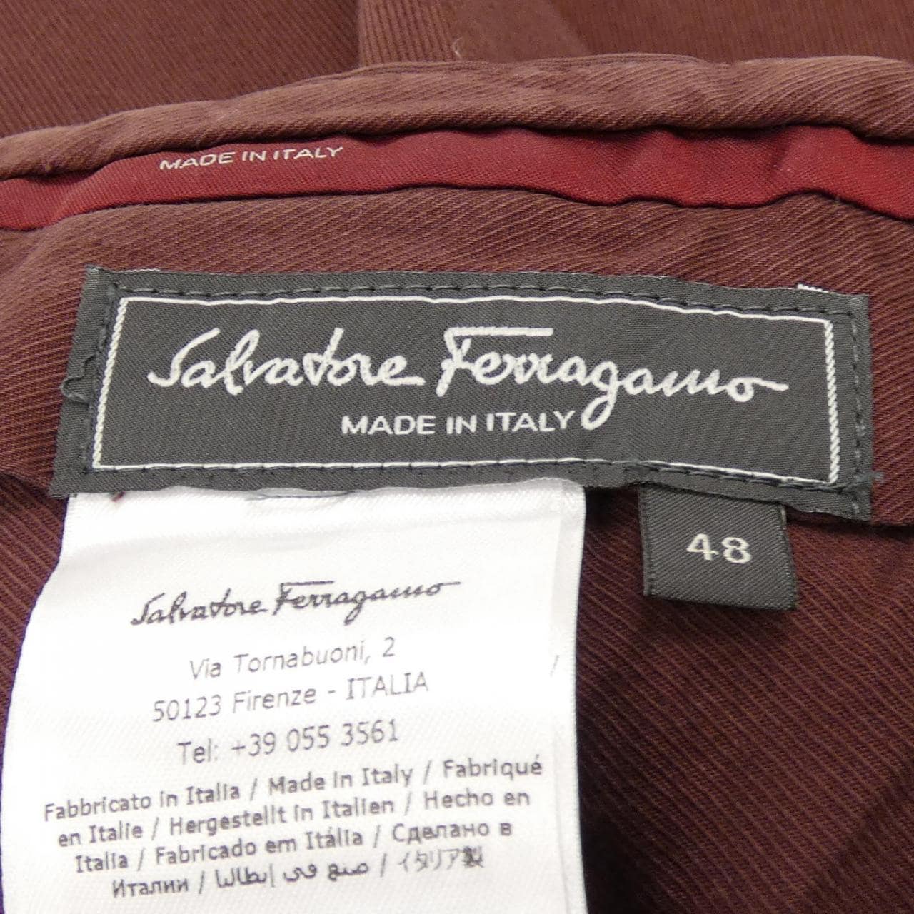 サルヴァトーレフェラガモ SALVATORE FERRAGAMO パンツ