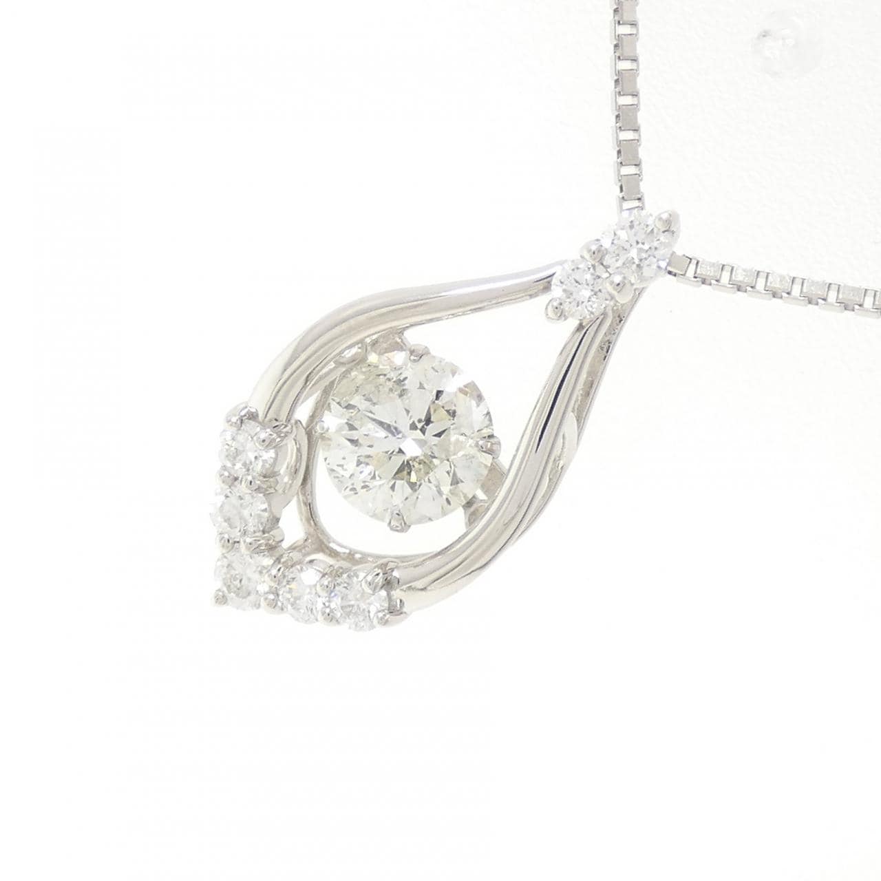 PT900/PT850 ダイヤモンド ネックレス 1.032CT