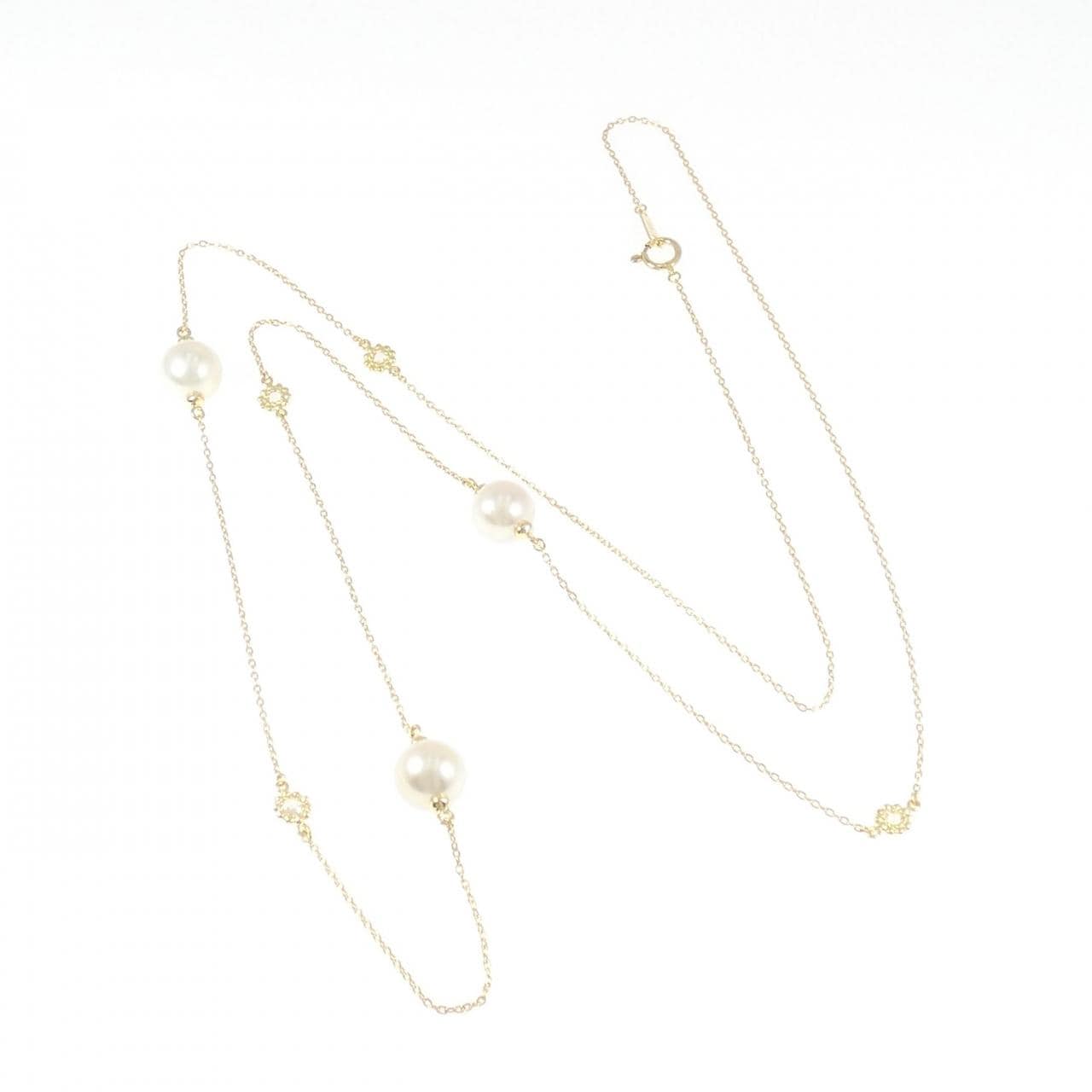 K18YG アコヤパール ネックレス 8.2mm