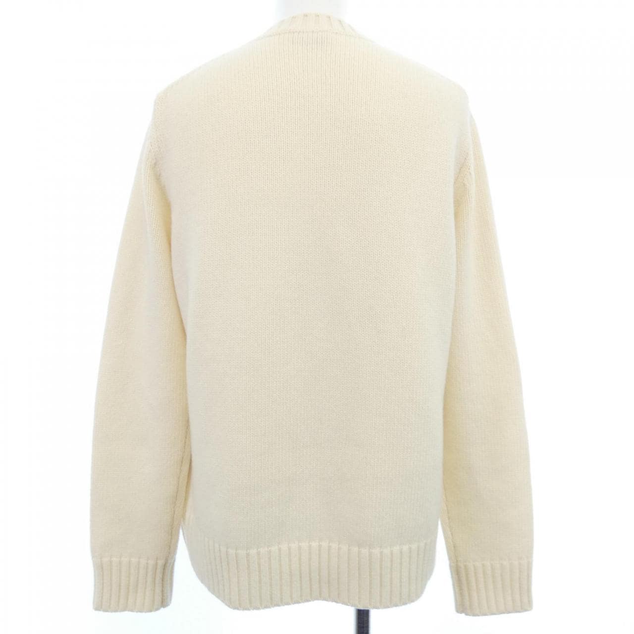 プラダ PRADA ウールxカシミヤ クルーネック セーター UMB645 S232 13HI ニット