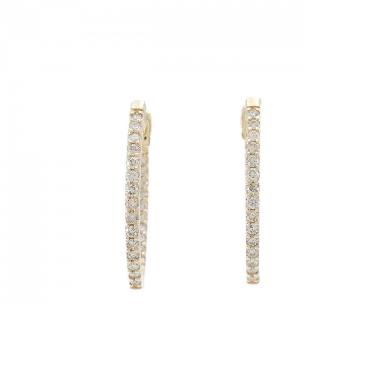 K10YG Diamond earrings 0.50CT