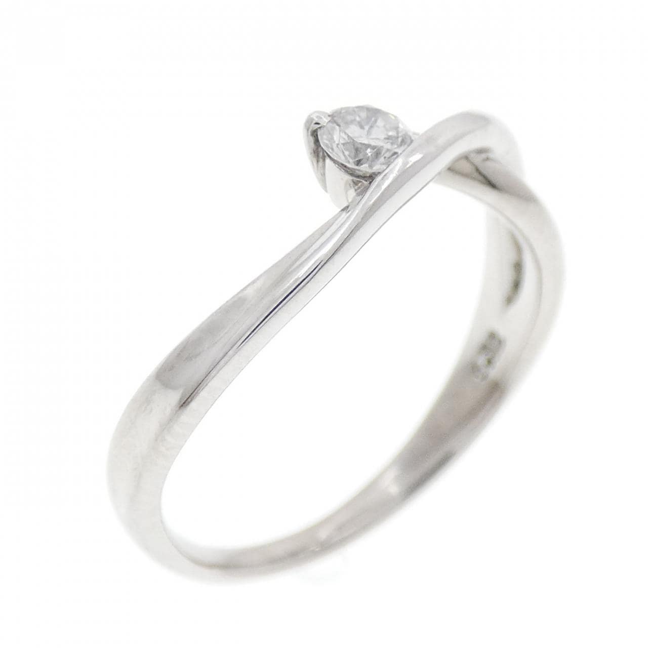 PT900 ダイヤモンド リング 0.12CT