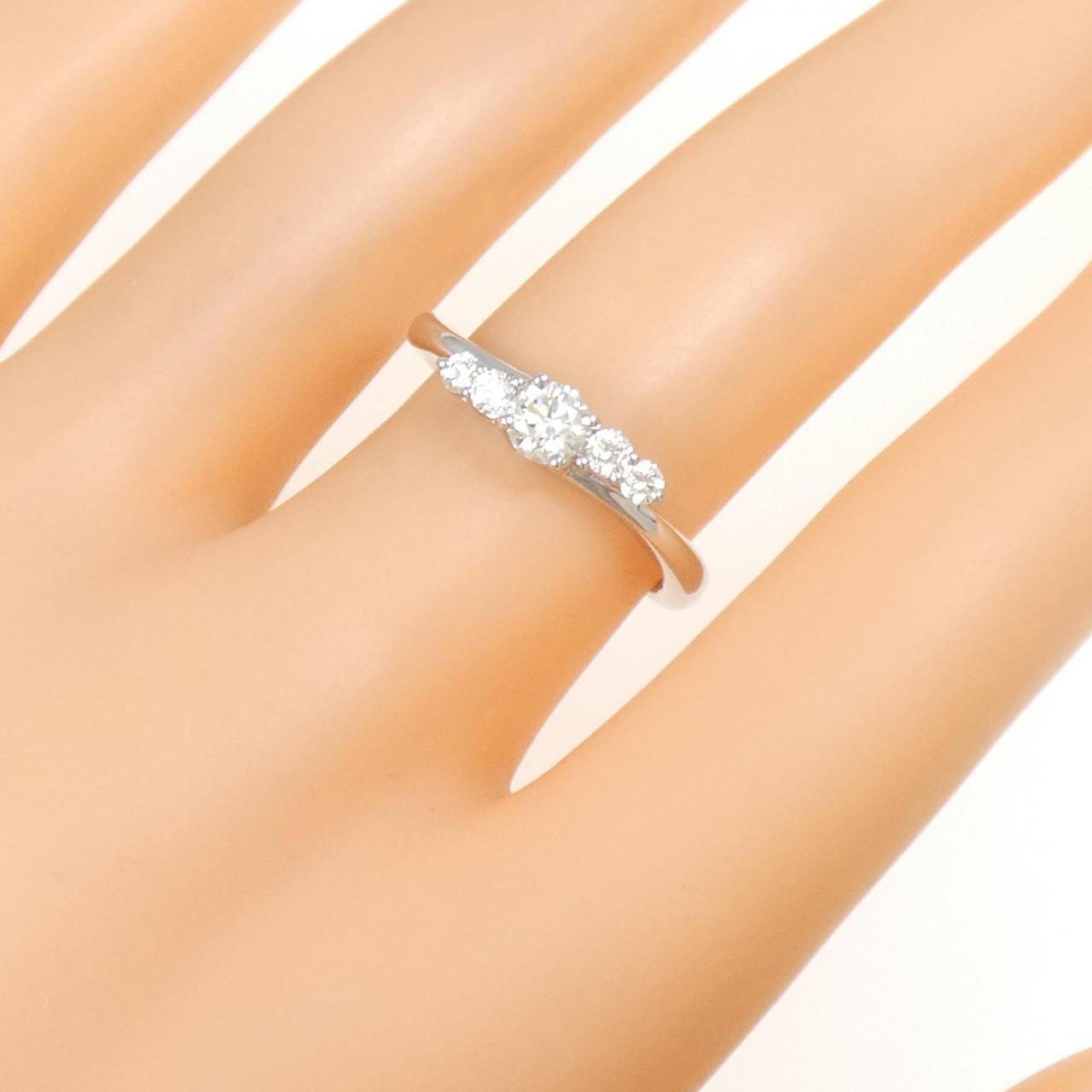 PT900 ダイヤモンド リング 0.37CT