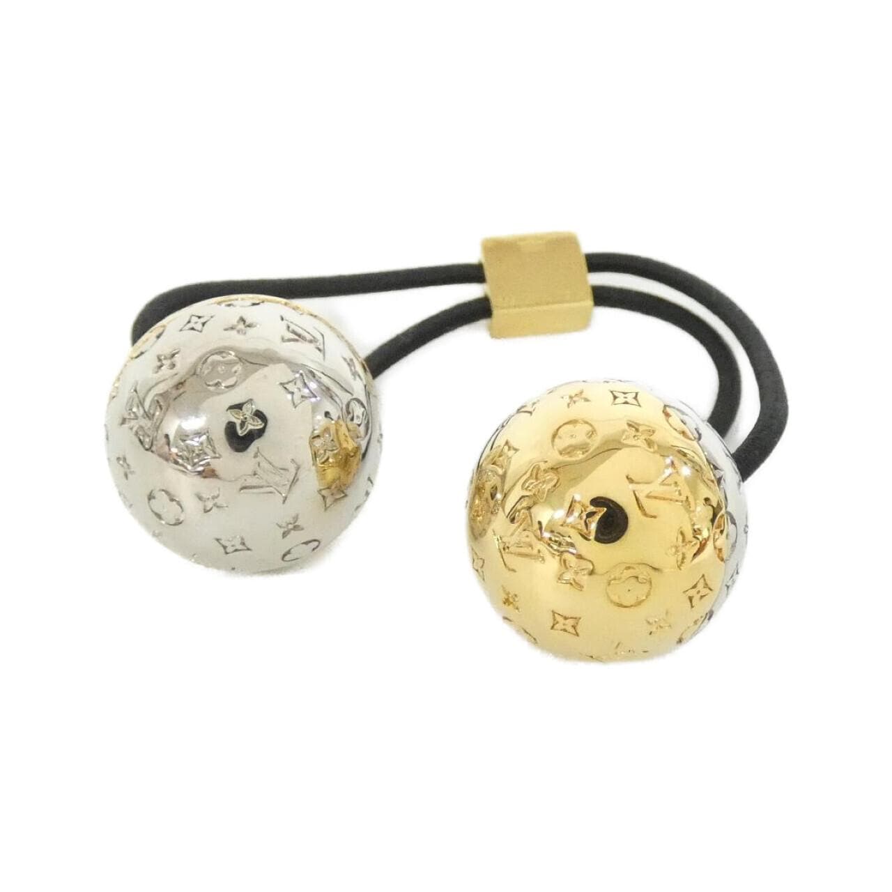 ルイヴィトン シュシュ ナノグラム プラネットLV M80266 ヘアーアクセサリー