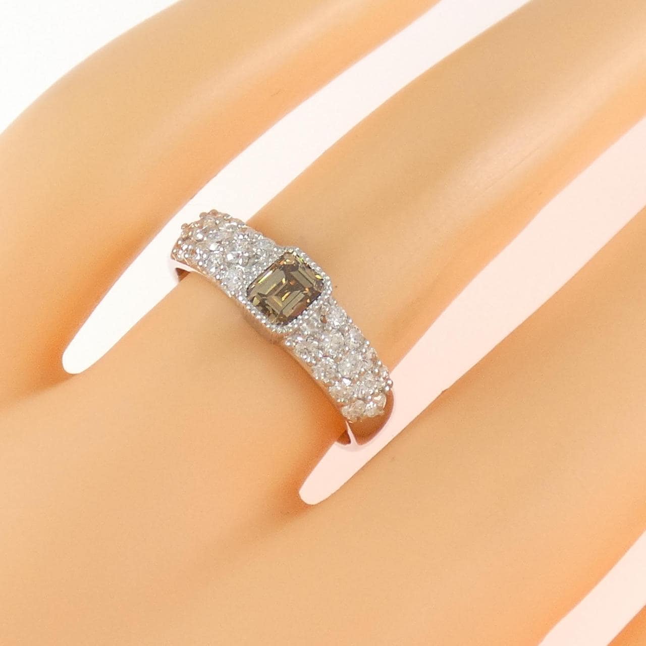PT900 ダイヤモンド リング 0.45CT