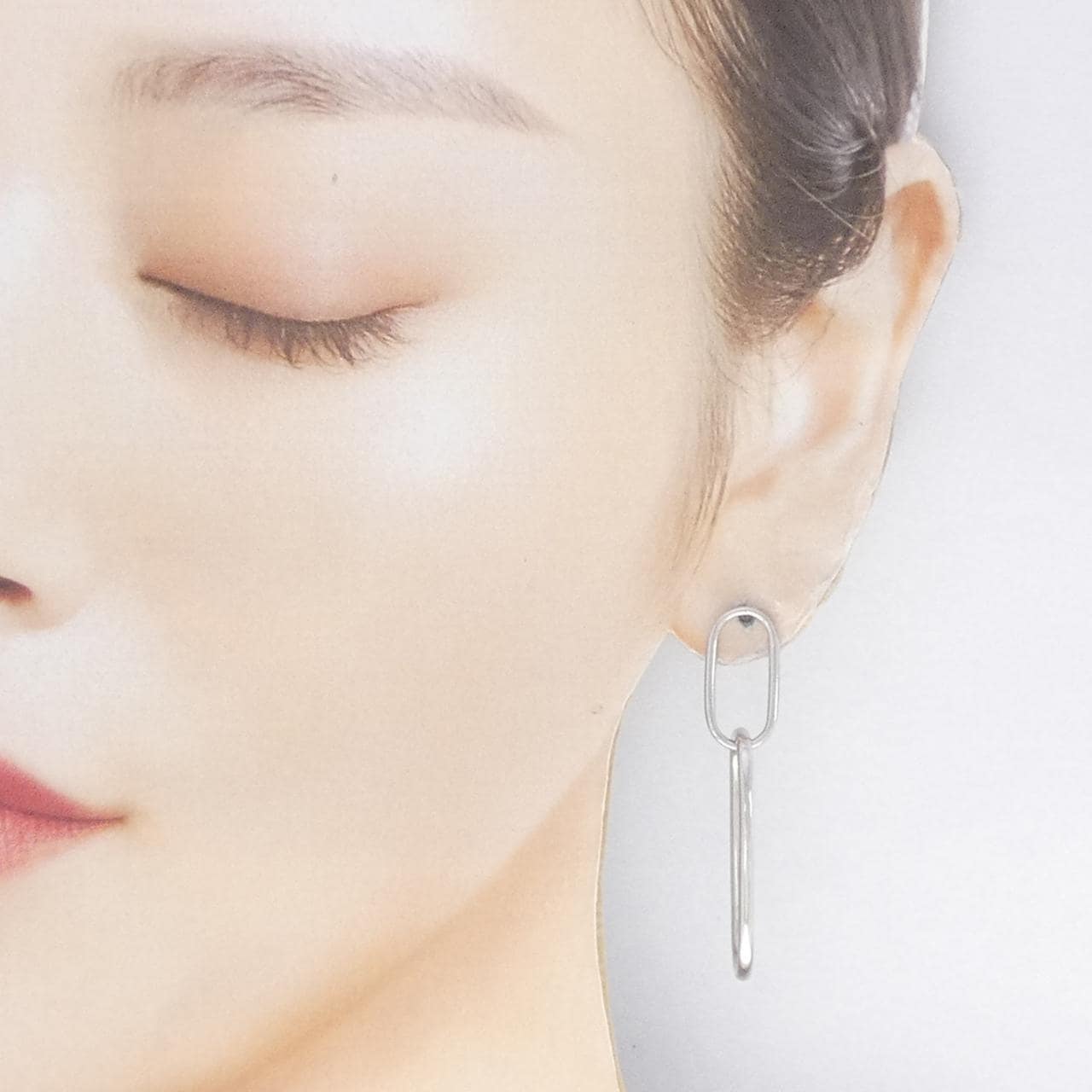 【新品】PT900/K18WG/PT850 アコヤパール ピアス 7.8mm