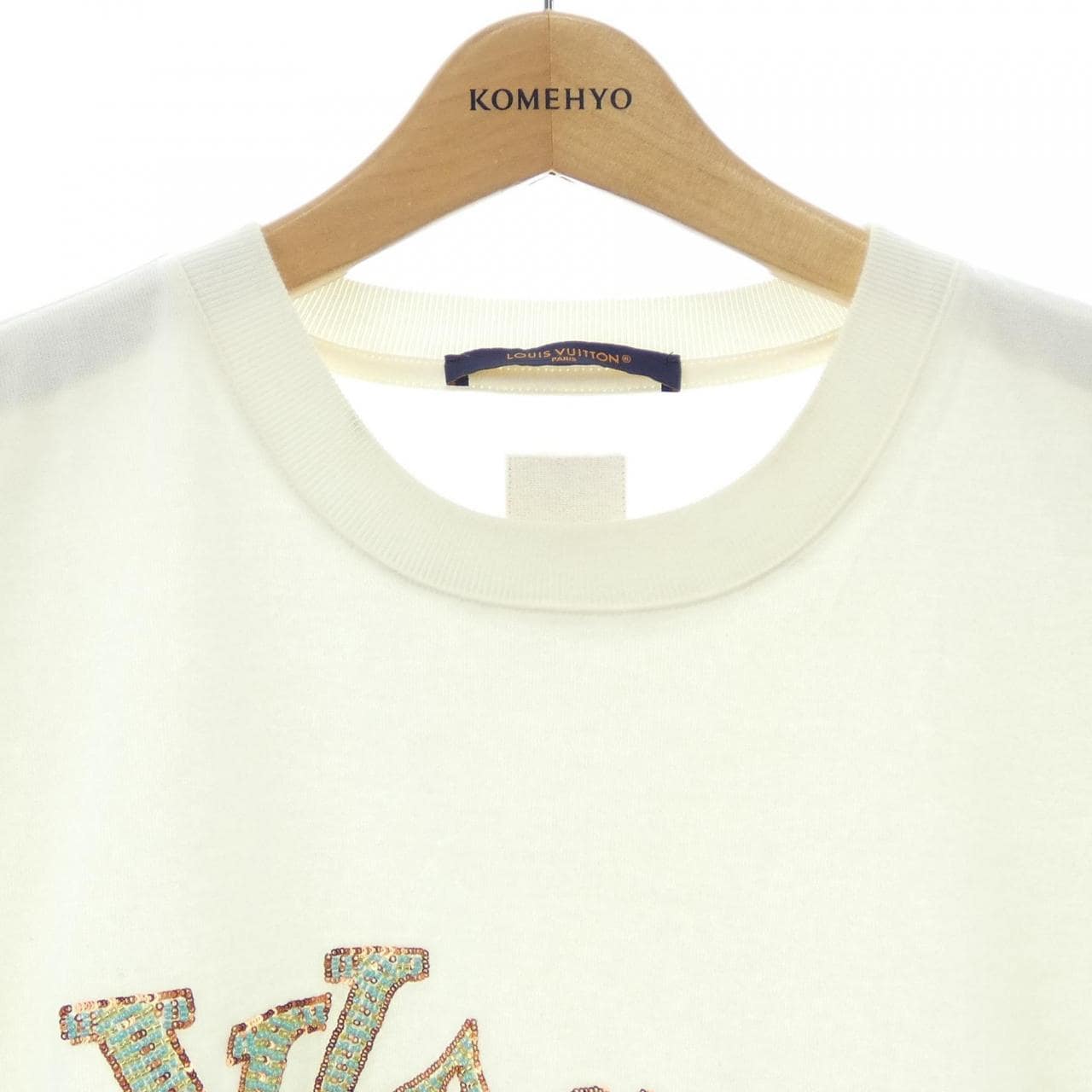 ルイヴィトン LOUIS VUITTON エンブロイダードショートスリーブTシャツ HRY29WNPL Tシャツ