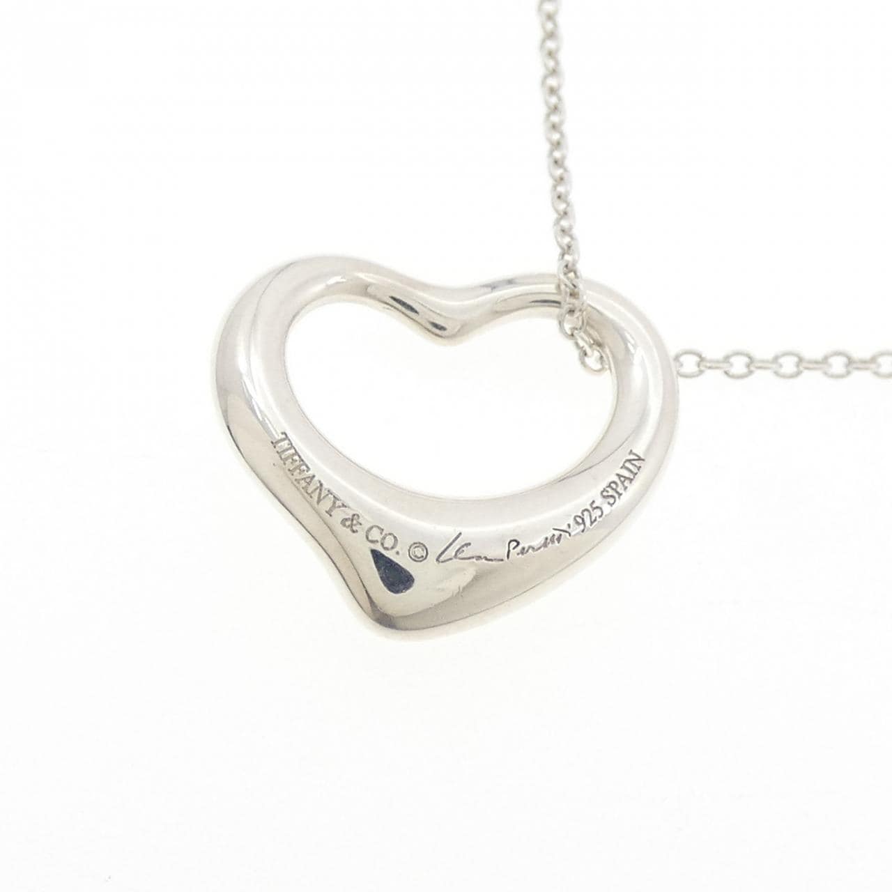 ティファニー オープンハート ネックレス