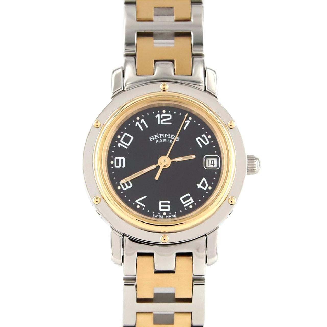 エルメス クリッパー コンビ CL4.220 SSxGP クォーツ