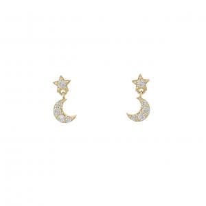 ポンテヴェキオ ダイヤモンド ピアス 0.12CT