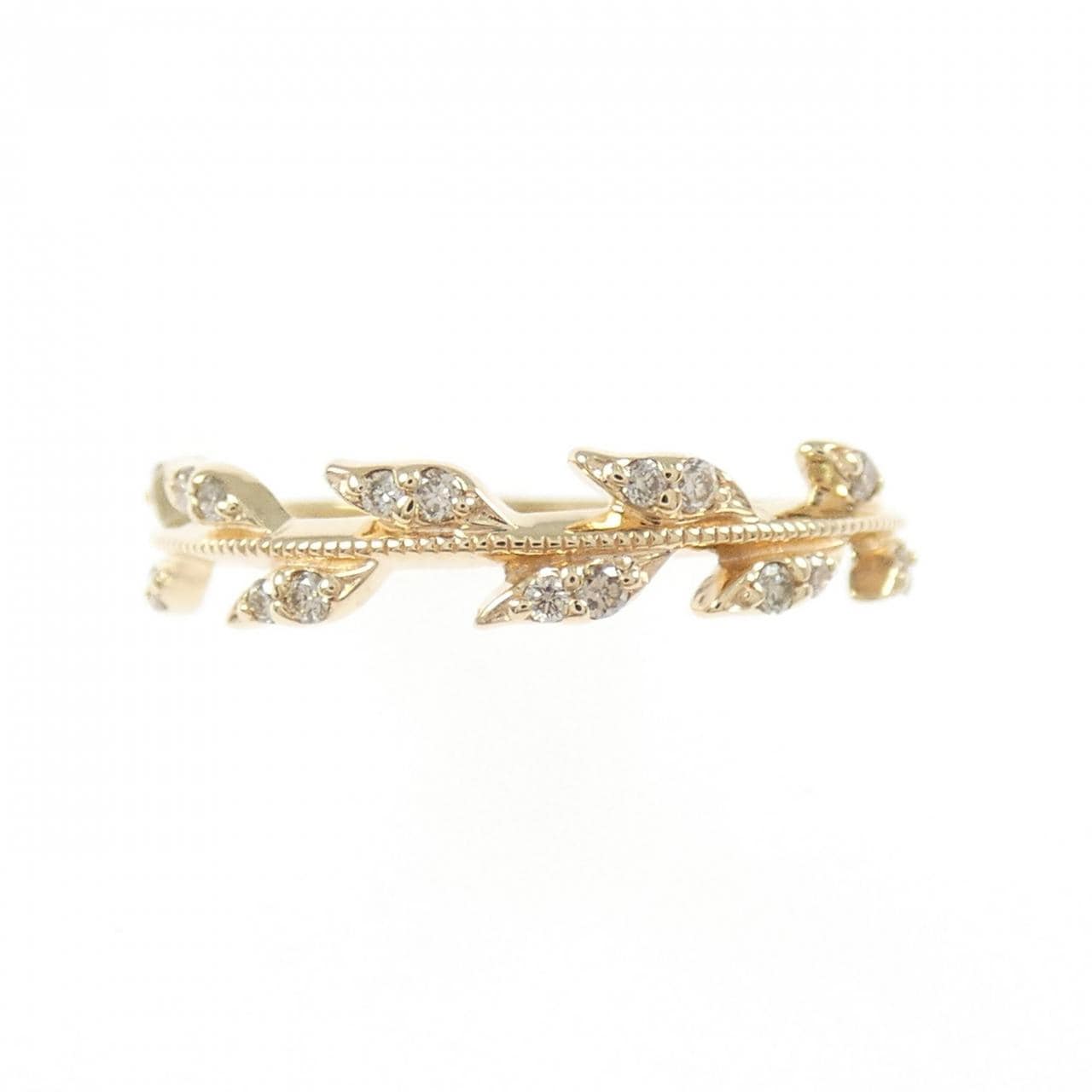 アガット ダイヤモンド リング 0.08CT