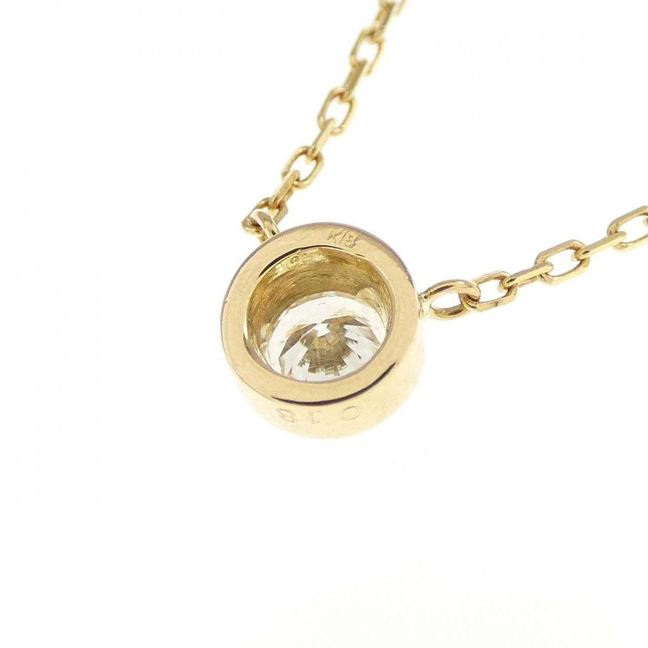 K18YG ダイヤモンド ネックレス 0.18CT