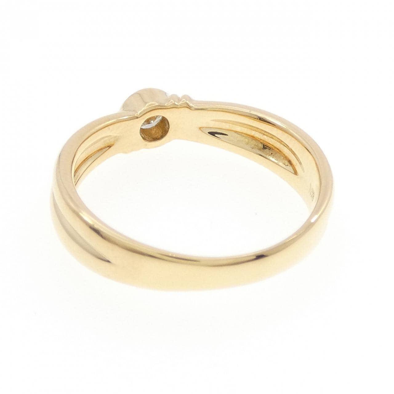 K18YG ダイヤモンド リング 0.17CT