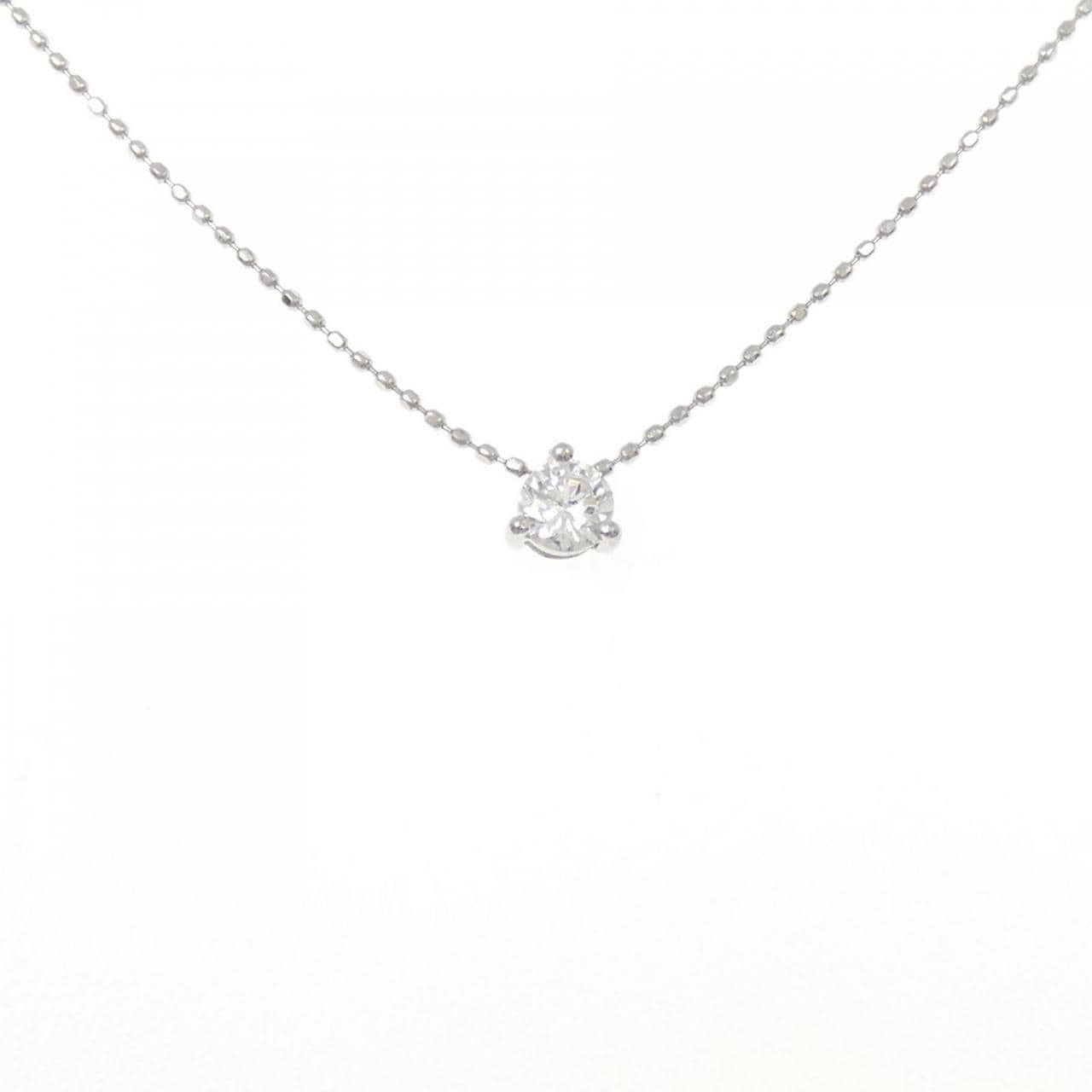 PT900 ダイヤモンド ネックレス 0.20CT